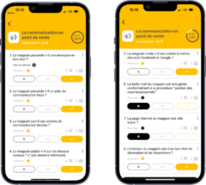 Appli Audit point de vente