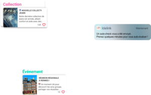 application communication points de vente